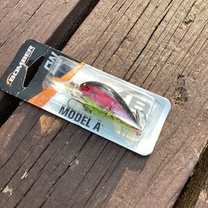Bomber Model A Crankbait Red Crawdad Glitter Fishing Lure B06ARCR New in Package